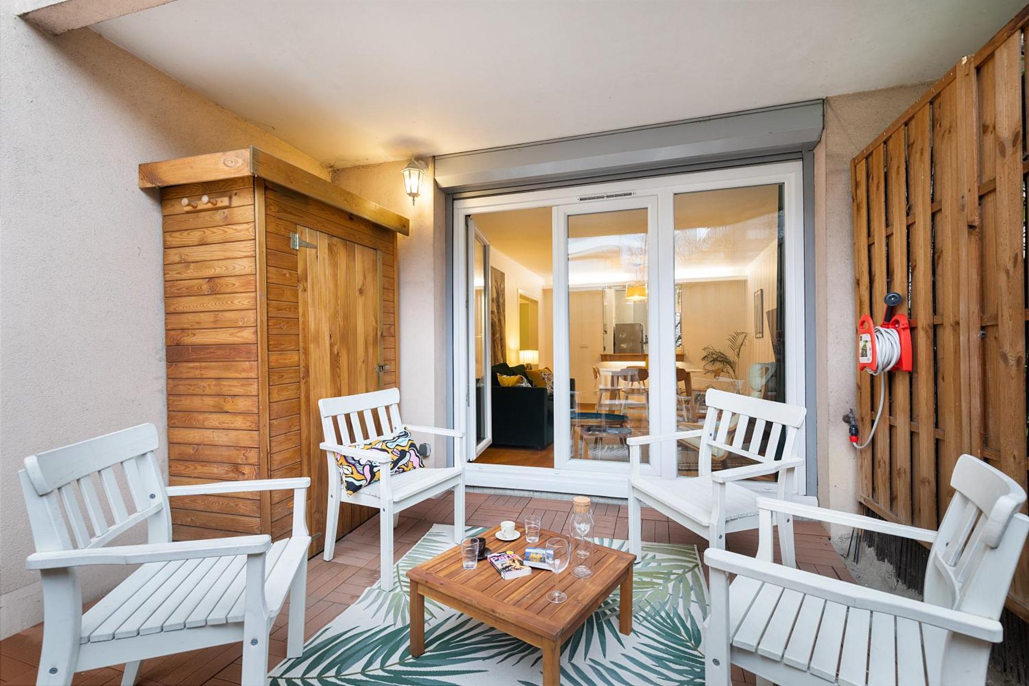 Cosy'N Paris - Parking Secure - Metro 14 - Wifi - Terrace - Premium Bedding Leilighet Gentilly Eksteriør bilde