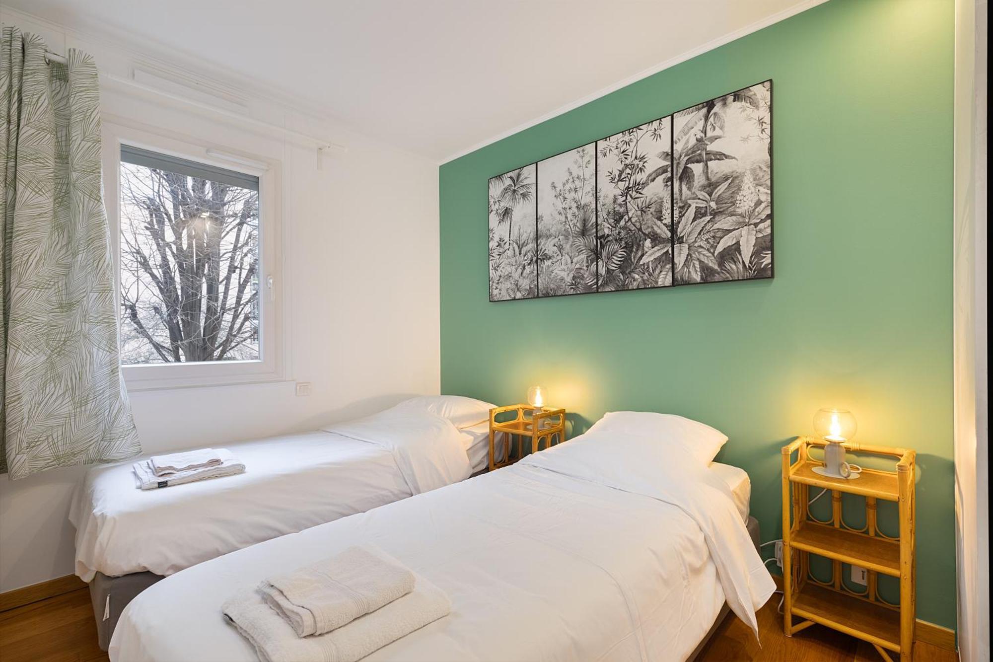 Cosy'N Paris - Parking Secure - Metro 14 - Wifi - Terrace - Premium Bedding Leilighet Gentilly Eksteriør bilde