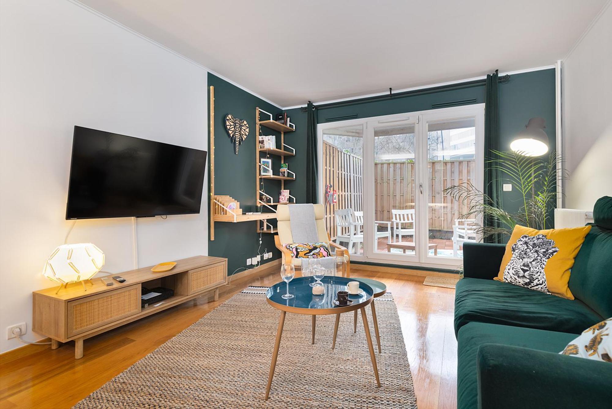 Cosy'N Paris - Parking Secure - Metro 14 - Wifi - Terrace - Premium Bedding Leilighet Gentilly Eksteriør bilde