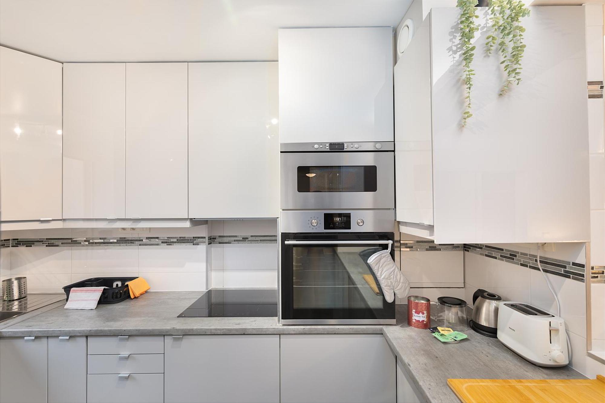 Cosy'N Paris - Parking Secure - Metro 14 - Wifi - Terrace - Premium Bedding Leilighet Gentilly Eksteriør bilde