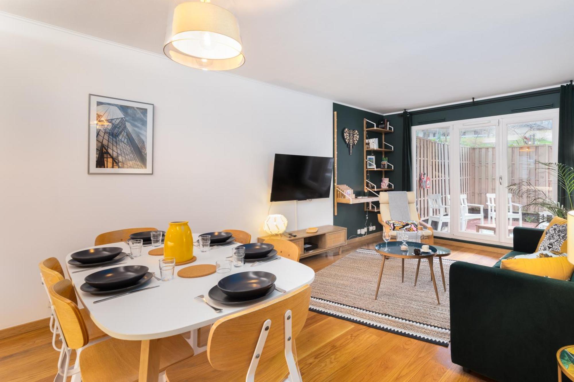 Cosy'N Paris - Parking Secure - Metro 14 - Wifi - Terrace - Premium Bedding Leilighet Gentilly Eksteriør bilde